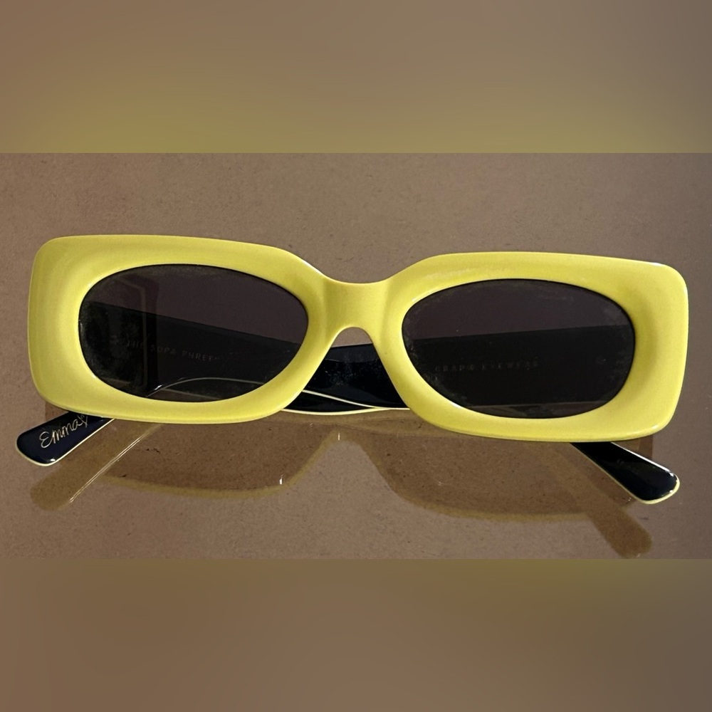 CRAP Eyewear The Supa Phreak Yellow Sunglasses